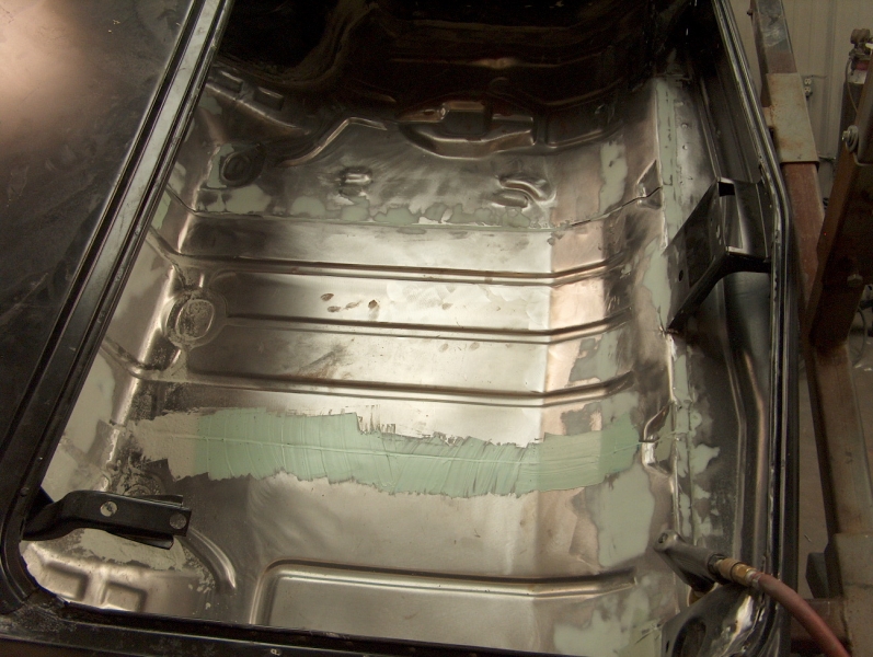 Restoring a Trunk in a Chevelle